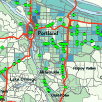 Poverty and Payday Lenders in Portland,OR