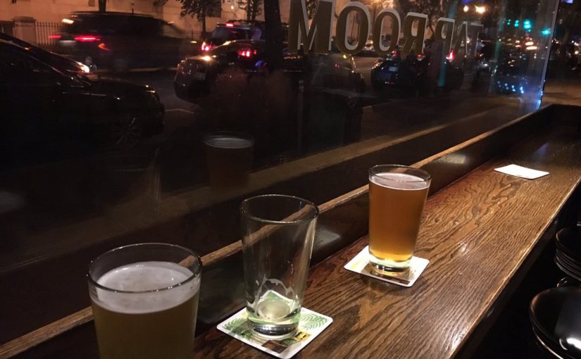 Tweet: Beers with old roommate @patconnole in DC. West me…