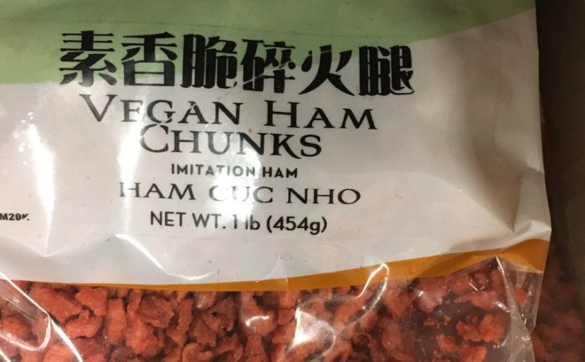 Tweet: Yo Portland, anyone need some Vegan Ham chunks? ht…