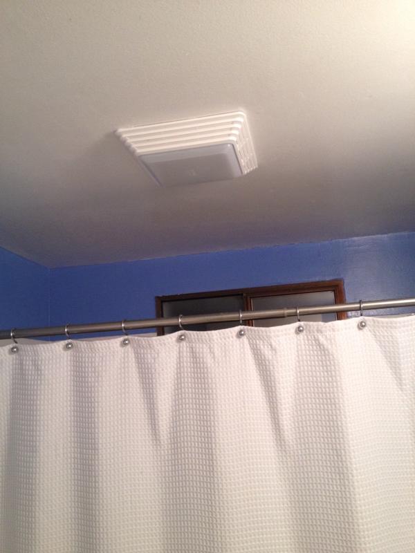 Tweet: For the first time ever, the bathroom fan vents to…